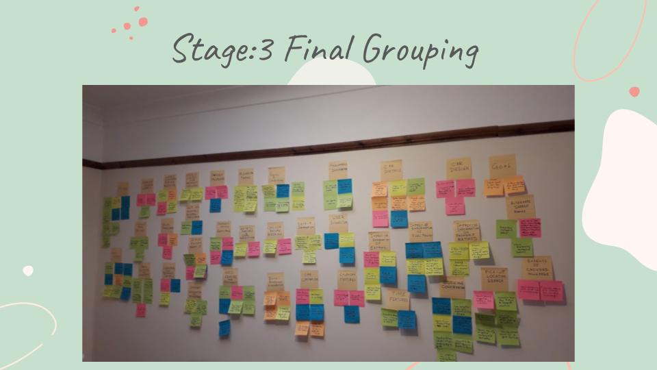 Stage 3 - Final Grouping