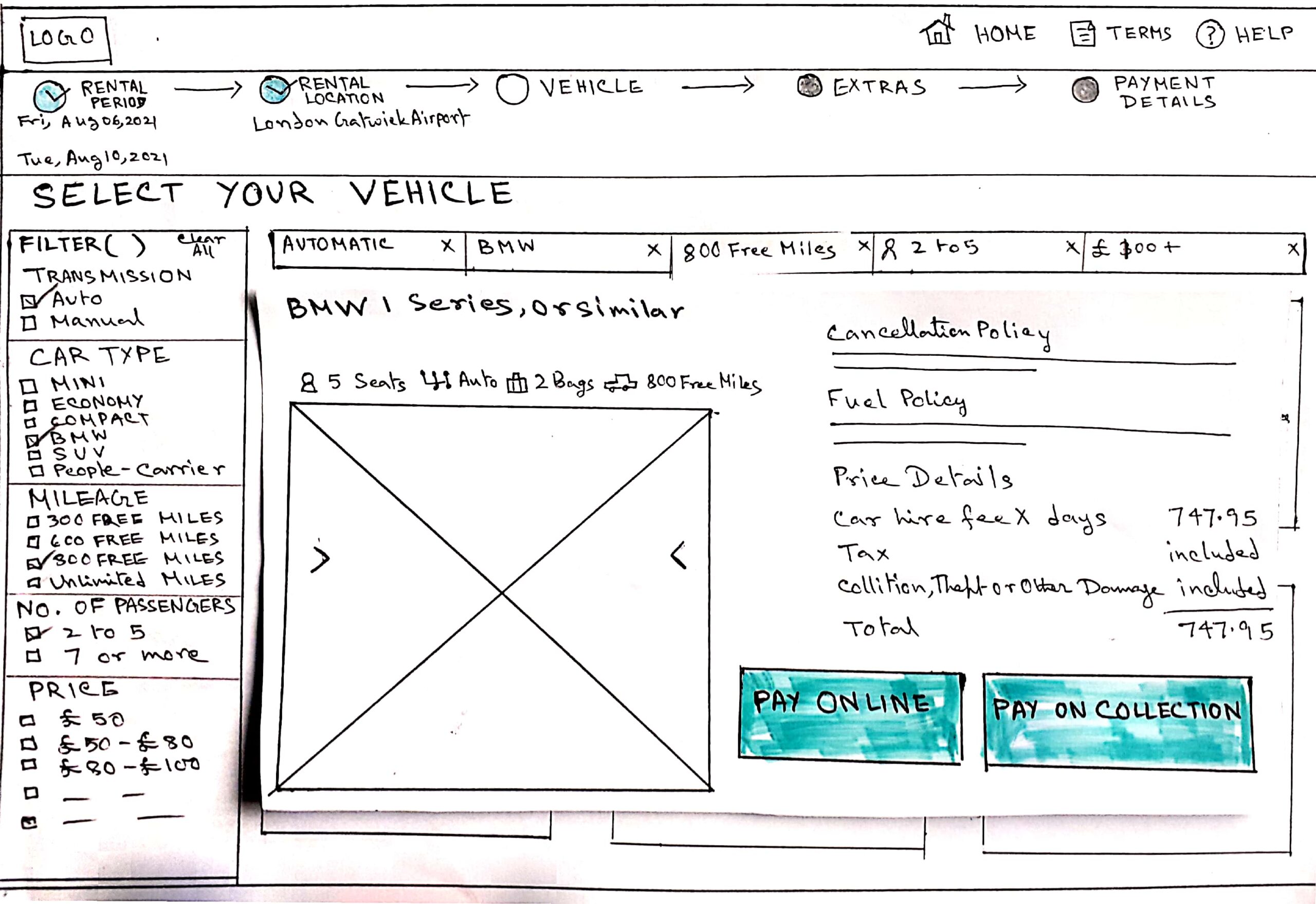 Low Fidelity - Car Details