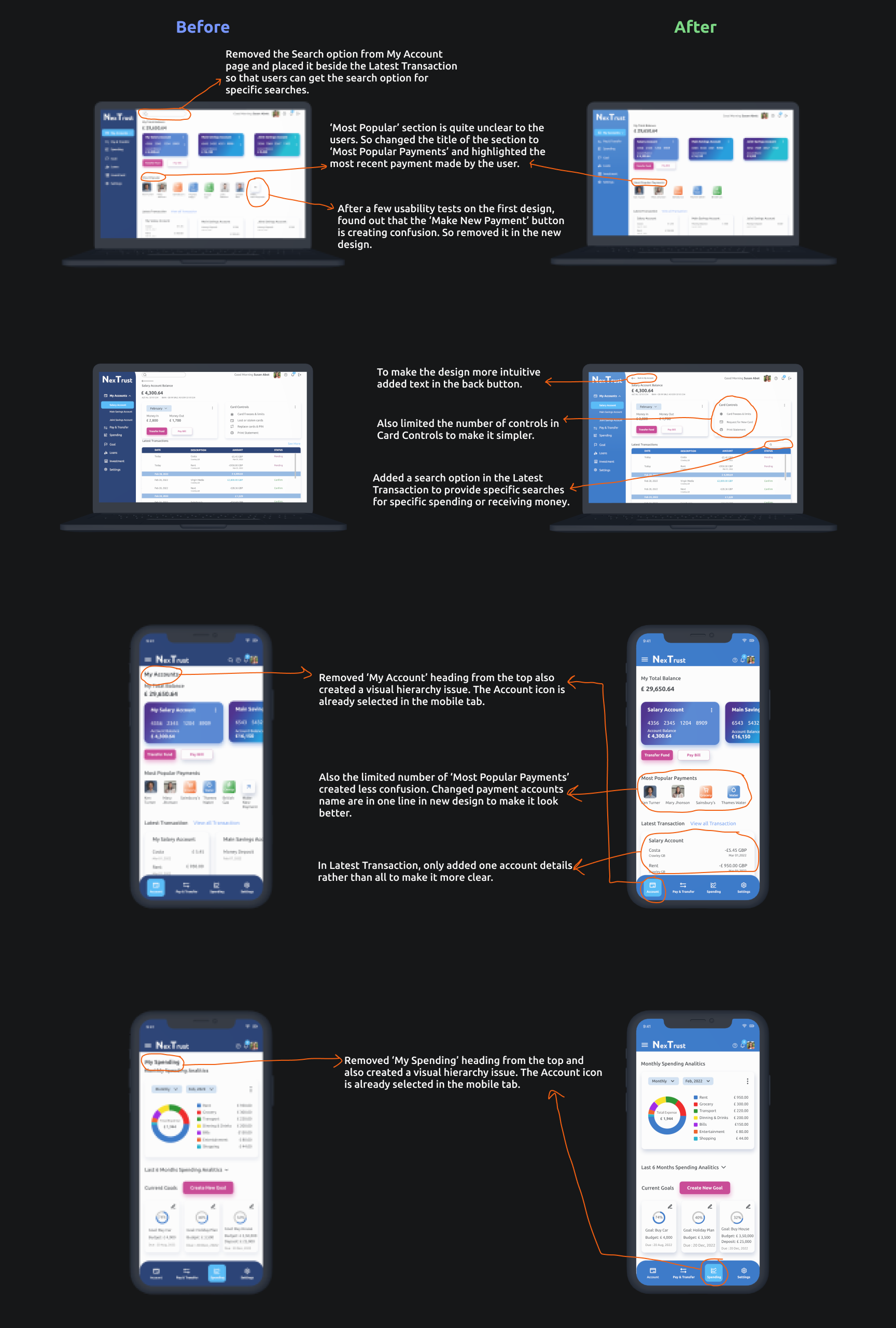 Design - Before & After